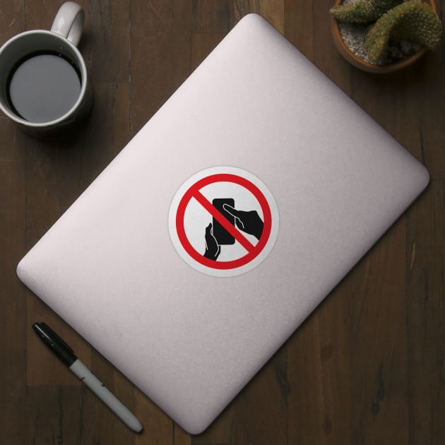 No Social Media Sign by THP Creative